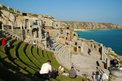 The minnack theatre on Cornwall