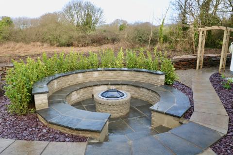 Riverside Retreat Firepit