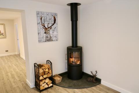 Riverside Retreat Log Burner